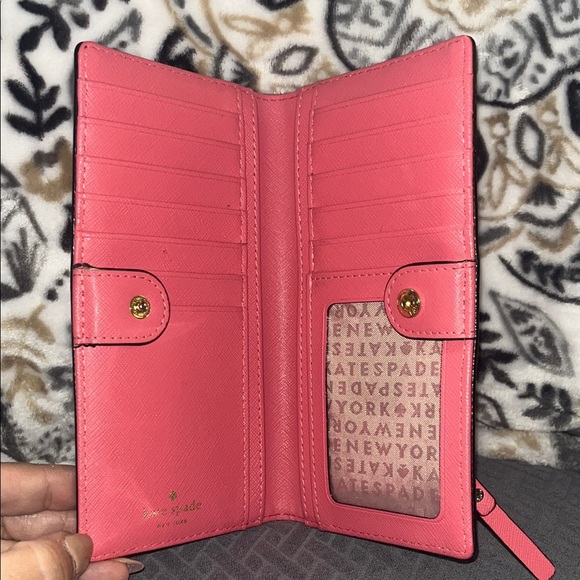 Kate Spade Pink Women's Wallet - Picture 8 of 12